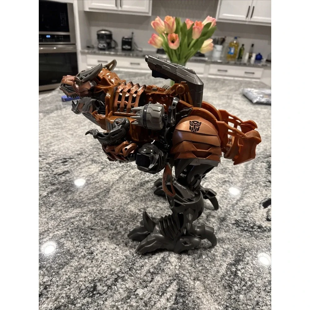 Transformers Stomp and Chomp Grimlock T-Rex Dinosaur Dinobot 20
